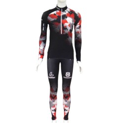 Löffler Team Austria ÖSV Biathlon Rennanzug WorldCup 2021 schwarz-rot
